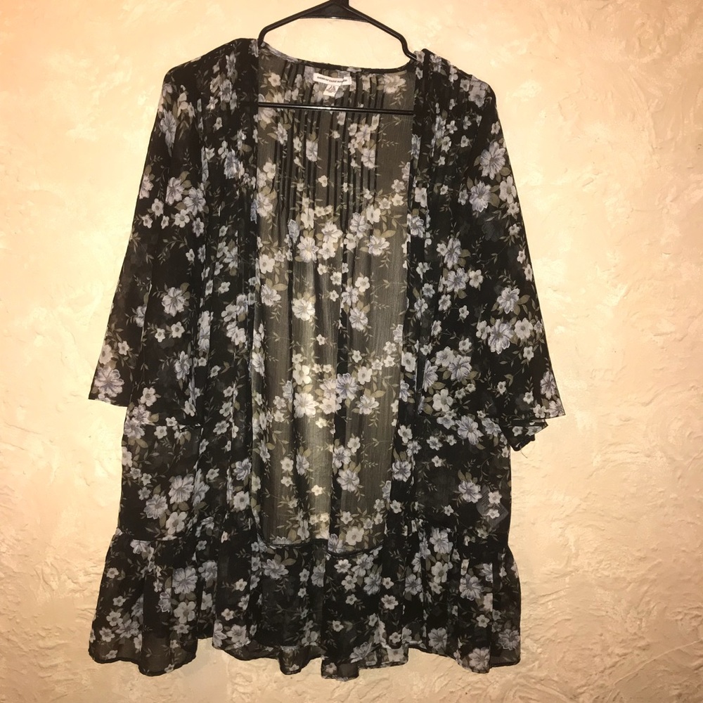 Floral kimono